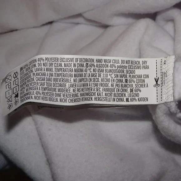 Pony x Forever 21+ Cropped White Hoodie - Picture 6 of 6